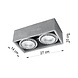 Sollux Plafondlamp Quatro 2 lichts beton Sollux Plafondlamp Quatro 2 lichts beton
