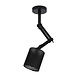Lucide TAMPA - Plafonnière - Ø 12 cm - 1xE27 - Zwart Lucide TAMPA - Plafonnière - Ø 12 cm - 1xE27 - Zwart