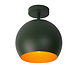 Lucide BINK - Plafonnière - Ø 24,5 cm - 1xE27 - Groen Lucide BINK - Plafonnière - Ø 24,5 cm - 1xE27 - Groen