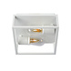 Lucide CARLYN - Plafonnière Badkamer - 2xE14 - IP54 - Wit Lucide CARLYN - Plafonnière Badkamer - 2xE14 - IP54 - Wit