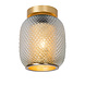Lucide AGATHA - Plafonnière - Ø 18 cm - 1xE27 - Mat Goud / Messing Lucide AGATHA - Plafonnière - Ø 18 cm - 1xE27 - Mat Goud / Messing