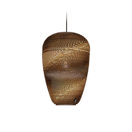 Think Paper Hanglamp Baggy 290  Ø 29 cm bruin Think Paper Hanglamp Baggy 290  Ø 29 cm bruin