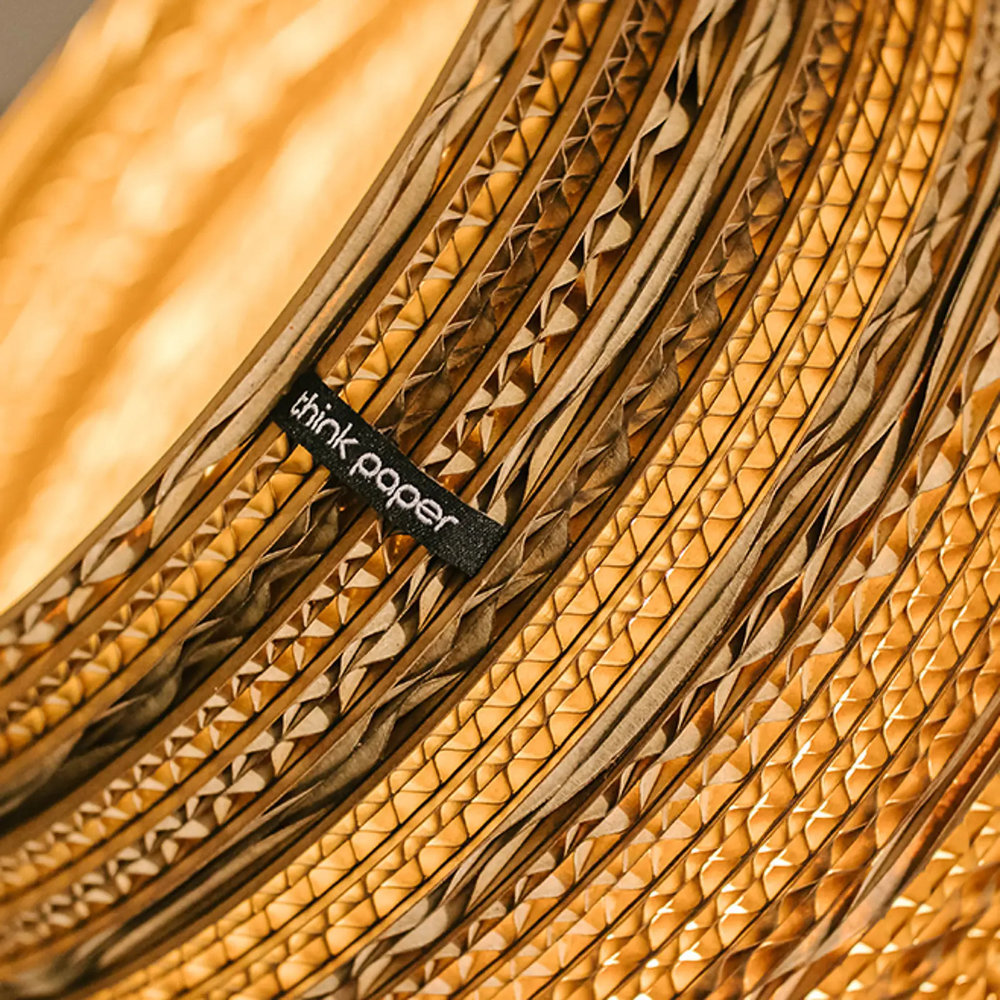 Think Paper Tafellamp Globe 290  Ø 29 cm bruin Think Paper Tafellamp Globe 290  Ø 29 cm bruin