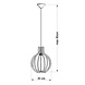 Sollux Hanglamp Arancia Ø 30 cm hout Sollux Hanglamp Arancia Ø 30 cm hout