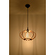 Sollux Hanglamp Mandelino Ø 35 cm hout Sollux Hanglamp Mandelino Ø 35 cm hout
