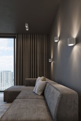 Sollux Wandlamp Orbis beton Sollux Wandlamp Orbis beton