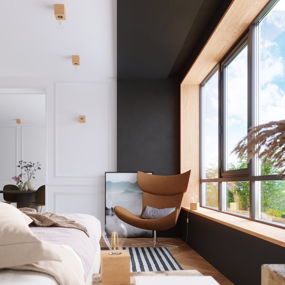 Sollux Plafondlamp Ariz hout Sollux Plafondlamp Ariz hout