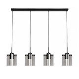 Freelight Hanglamp Interno 4 lichts L 120 cm zwart Freelight Hanglamp Interno 4 lichts L 120 cm zwart