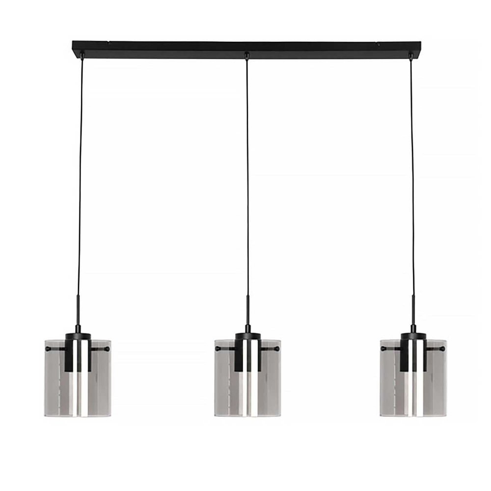 Freelight Hanglamp Interno 3 lichts L 100 cm zwart Freelight Hanglamp Interno 3 lichts L 100 cm zwart