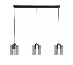 Freelight Hanglamp Interno 3 lichts L 100 cm zwart Freelight Hanglamp Interno 3 lichts L 100 cm zwart