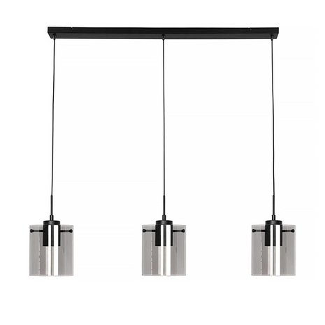 Freelight Hanglamp Interno 3 lichts L 100 cm zwart Freelight Hanglamp Interno 3 lichts L 100 cm zwart