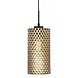 Freelight Hanglamp Cestino 3 lichts L 100 cm zwart - goud Freelight Hanglamp Cestino 3 lichts L 100 cm zwart - goud