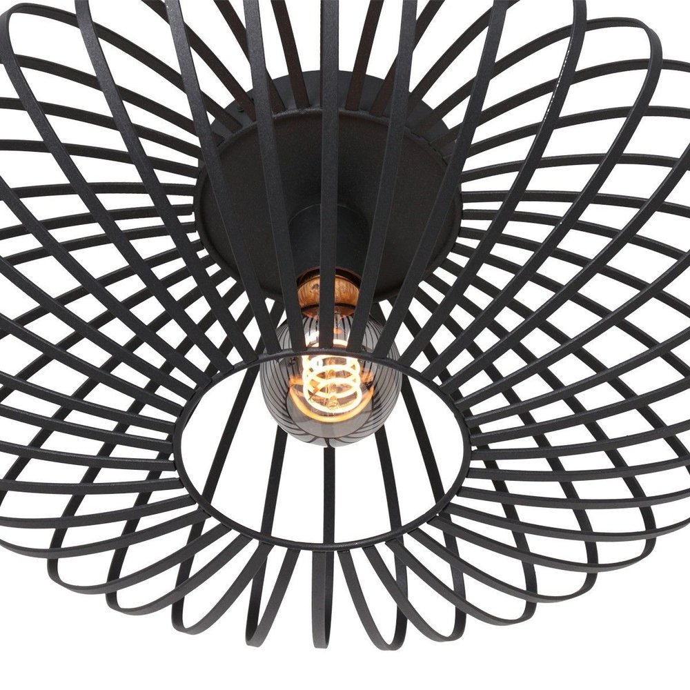 Anne Light & home Plafondlamp Dunbar Ø 40 cm zwart Anne Light & home Plafondlamp Dunbar Ø 40 cm zwart