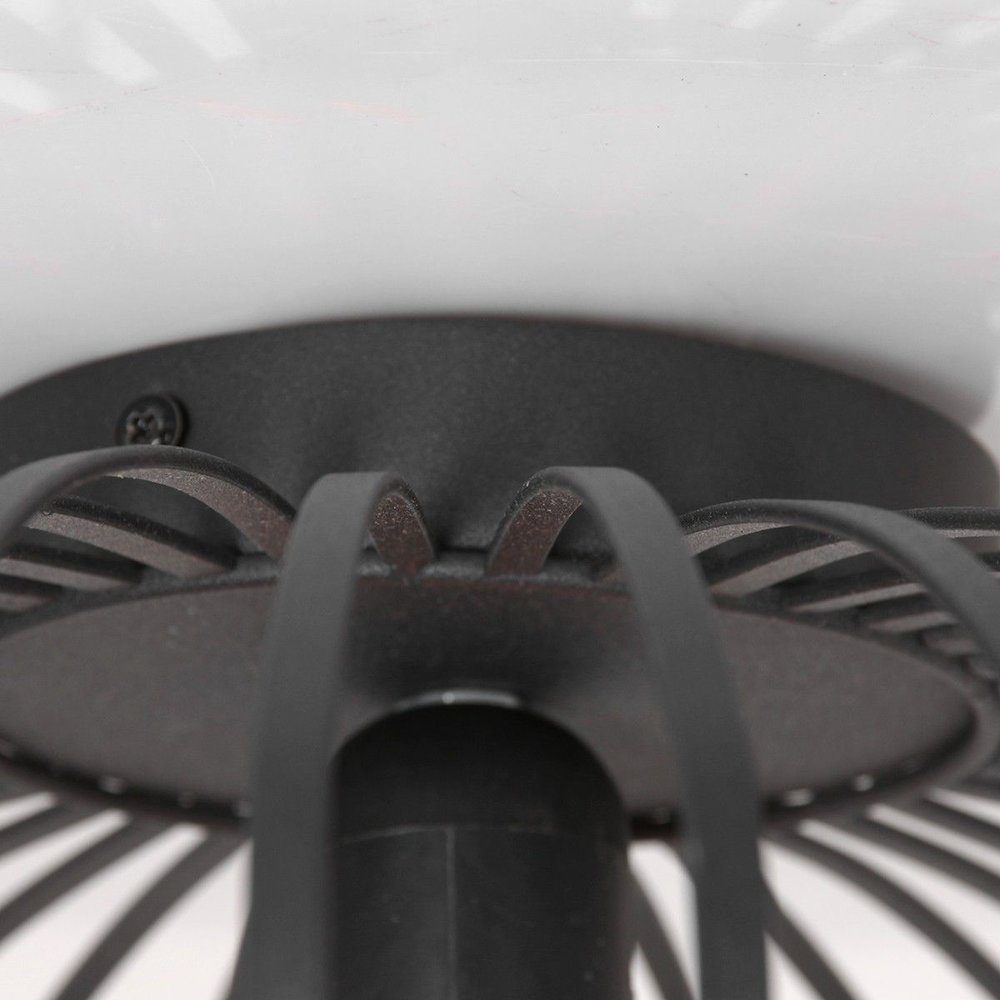 Anne Light & home Plafondlamp Dunbar Ø 40 cm zwart Anne Light & home Plafondlamp Dunbar Ø 40 cm zwart