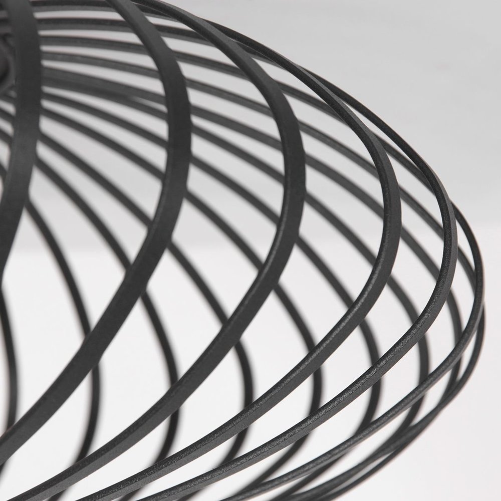 Anne Light & home Plafondlamp Dunbar Ø 40 cm zwart Anne Light & home Plafondlamp Dunbar Ø 40 cm zwart