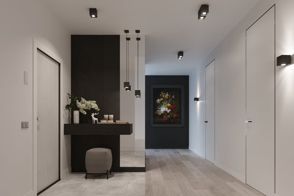 Sollux Plafondlamp Quad zwart Sollux Plafondlamp Quad zwart