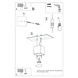 Sollux Plafondlamp Quad wit Sollux Plafondlamp Quad wit