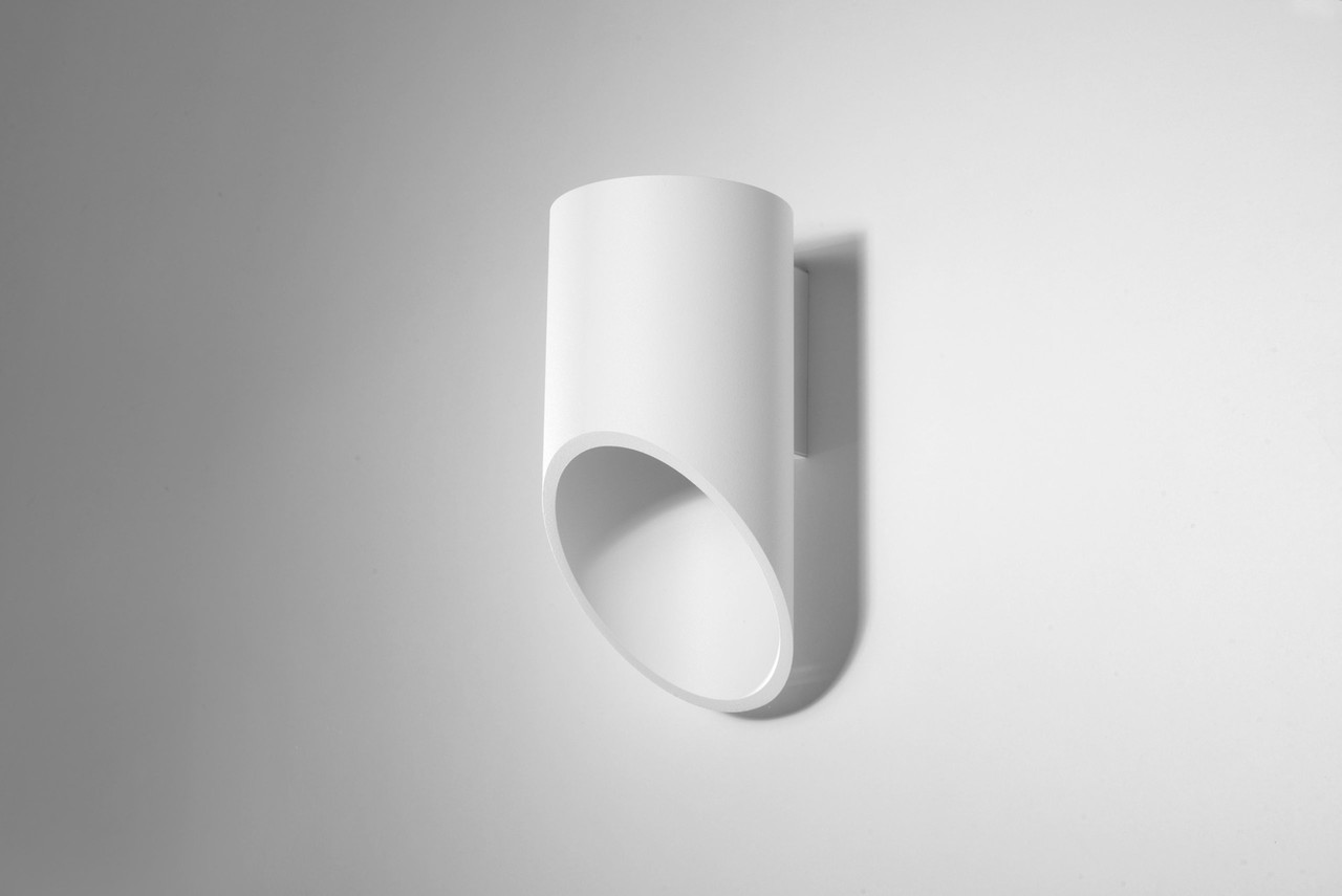 Sollux Wandlamp Penne H 20 cm wit