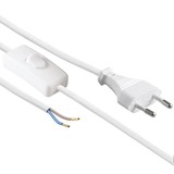 Ylumen Aansluitsnoer 2 meter met schakelaar en stekker wit Ylumen Aansluitsnoer 2 meter met schakelaar en stekker wit