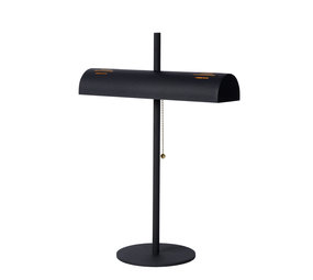 Lucide GLENDALE - Tafellamp - 2xE27 - Zwart Lucide GLENDALE - Tafellamp - 2xE27 - Zwart