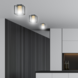 Emibig Plafondlamp Tiper 1 lichts zwart - goud Emibig Plafondlamp Tiper 1 lichts zwart - goud