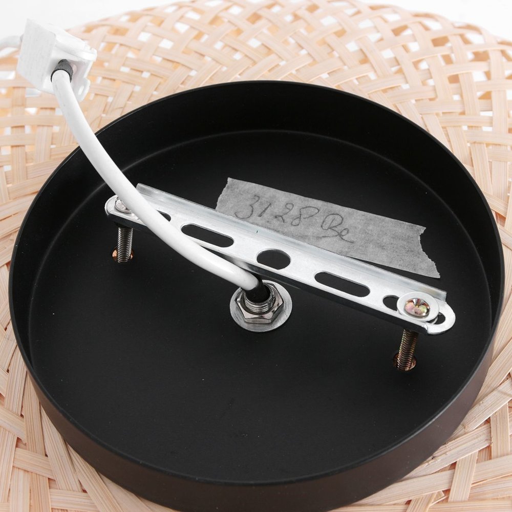 Anne Light & home Plafondlamp Maze Ø 42 cm bamboe beige Anne Light & home Plafondlamp Maze Ø 42 cm bamboe beige