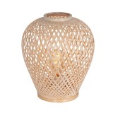 Anne Light & home Tafellamp Maze H 30 cm Bamboe beige Anne Light & home Tafellamp Maze H 30 cm Bamboe beige