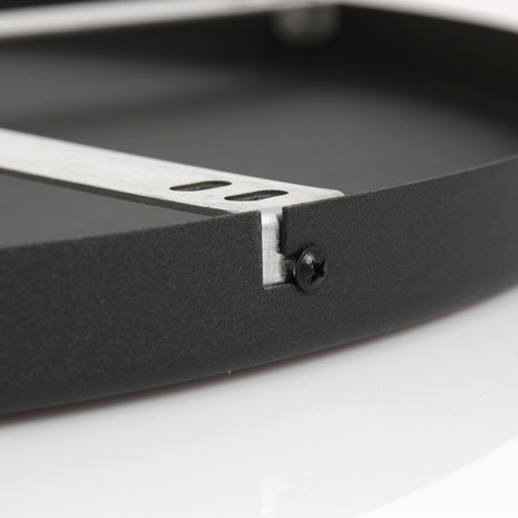 Ylumen Plafondplaat Ø 50 cm - zonder gaten - zwart Ylumen Plafondplaat Ø 50 cm - zonder gaten - zwart