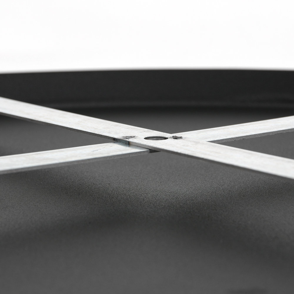 Ylumen Plafondplaat Ø 50 cm - zonder gaten - zwart Ylumen Plafondplaat Ø 50 cm - zonder gaten - zwart