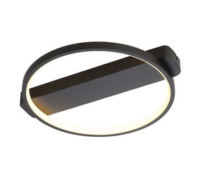 Freelight Plafondlamp Cintura Ø 35 cm zwart Freelight Plafondlamp Cintura Ø 35 cm zwart