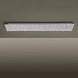 Paul Neuhaus Plafondlamp Sparkle L 100 cm B 25 cm mat chroom Paul Neuhaus Plafondlamp Sparkle L 100 cm B 25 cm mat chroom