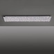 Paul Neuhaus Plafondlamp Sparkle L 100 cm B 25 cm mat chroom Paul Neuhaus Plafondlamp Sparkle L 100 cm B 25 cm mat chroom