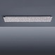 Paul Neuhaus Plafondlamp Sparkle L 100 cm B 25 cm mat chroom Paul Neuhaus Plafondlamp Sparkle L 100 cm B 25 cm mat chroom