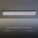 Paul Neuhaus Plafondlamp Sparkle L 100 cm B 25 cm mat chroom Paul Neuhaus Plafondlamp Sparkle L 100 cm B 25 cm mat chroom