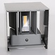 Steinhauer Buitenlamp Boxx incl. LED 2 lichts dag nacht sensor mat chroom Steinhauer Buitenlamp Boxx incl. LED 2 lichts dag nacht sensor mat chroom