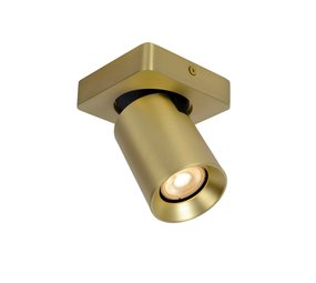Artdelight Spot Megano 1 lichts mat goud Artdelight Spot Megano 1 lichts mat goud