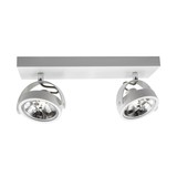 Artdelight Spot Wajer 2 lichts L 40 cm wit Artdelight Spot Wajer 2 lichts L 40 cm wit