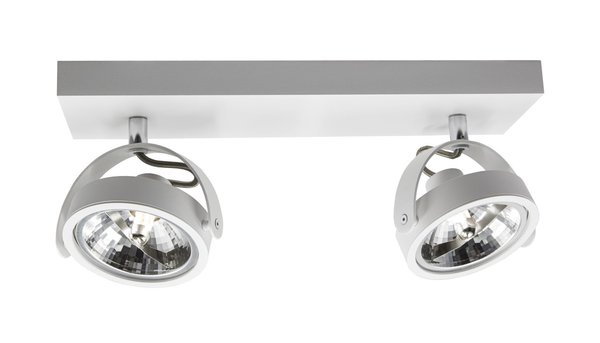 Artdelight Spot Wajer 2 lichts L 40 cm wit Artdelight Spot Wajer 2 lichts L 40 cm wit