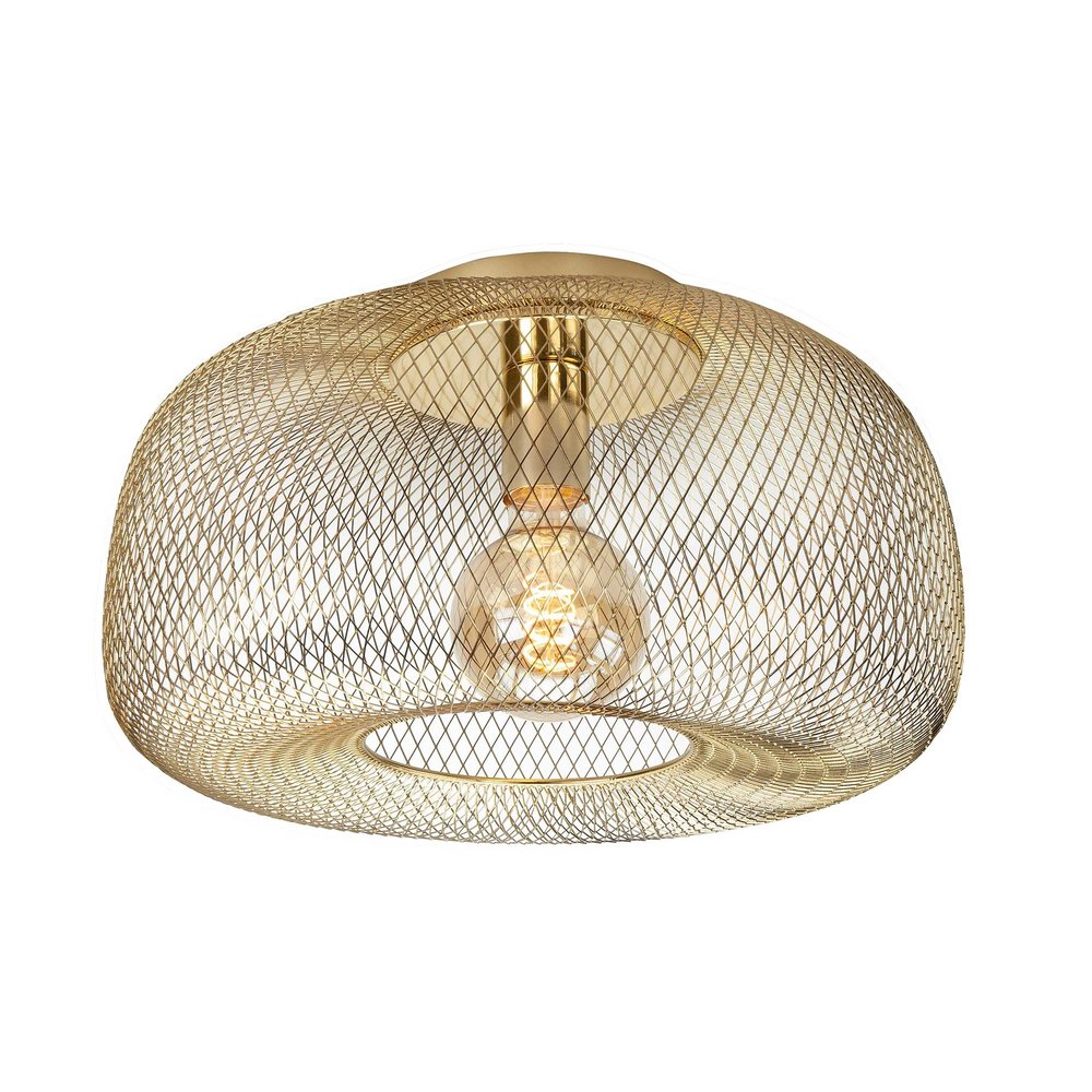 Highlight Plafondlamp Honey Ø 39 cm goud Highlight Plafondlamp Honey Ø 39 cm goud
