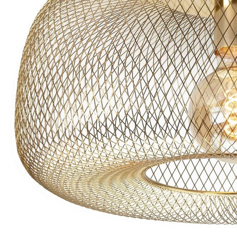 Highlight Plafondlamp Honey Ø 39 cm goud Highlight Plafondlamp Honey Ø 39 cm goud