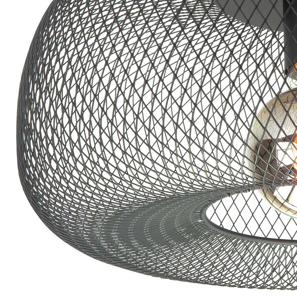 Highlight Plafondlamp Honey Ø 39 cm zwart