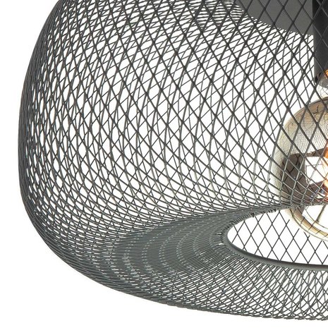 Highlight Plafondlamp Honey Ø 39 cm zwart