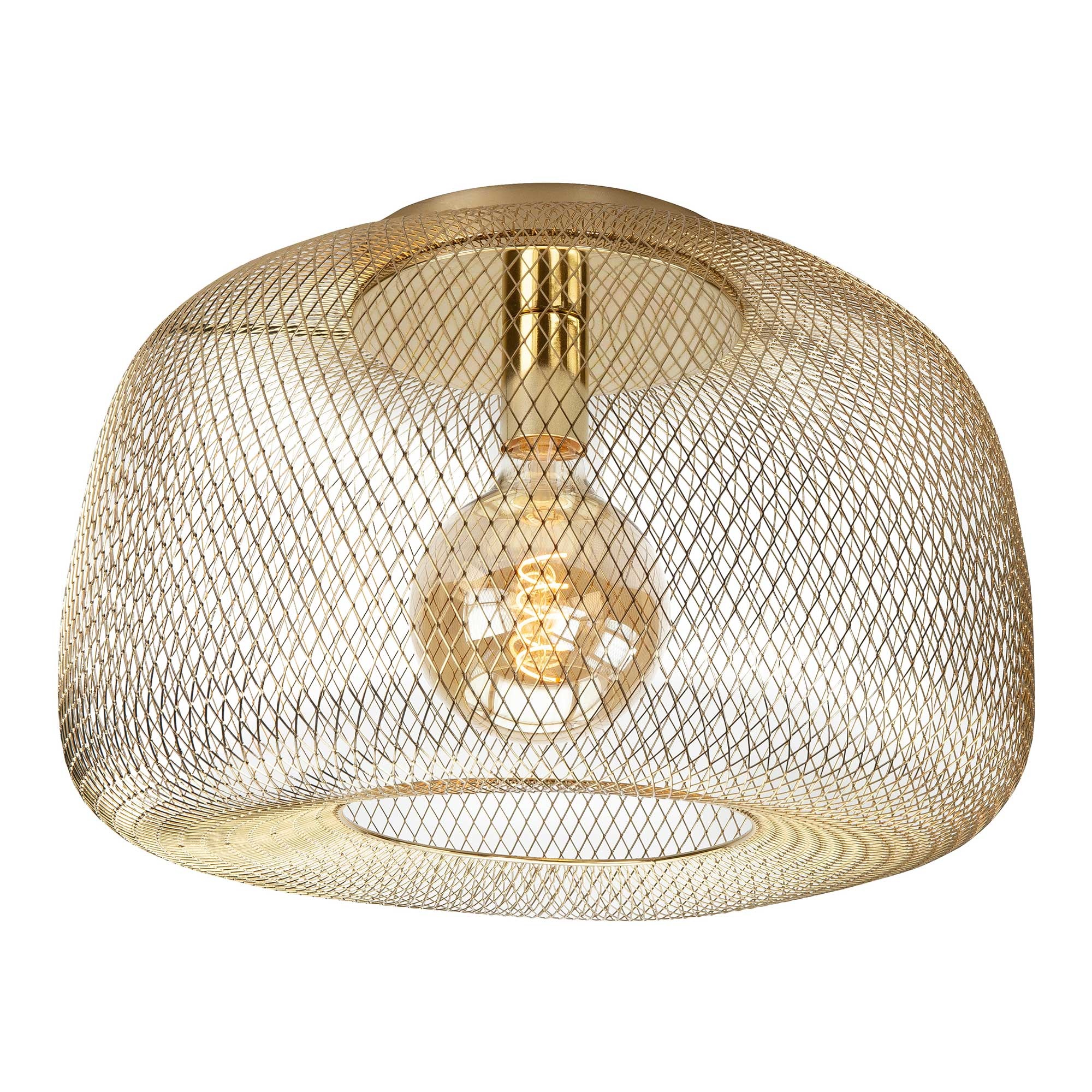 Highlight Plafondlamp Honey Ø 48 cm goud