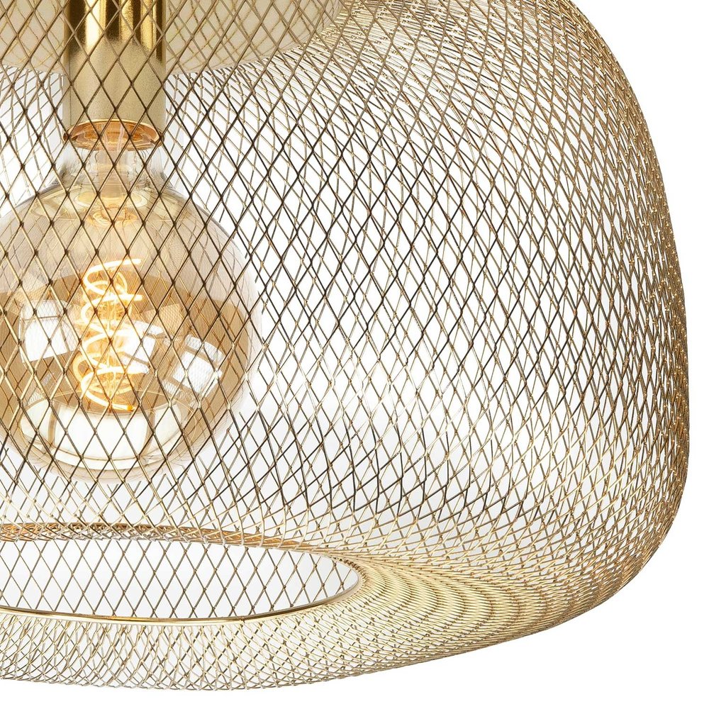 Highlight Plafondlamp Honey Ø 48 cm goud Highlight Plafondlamp Honey Ø 48 cm goud
