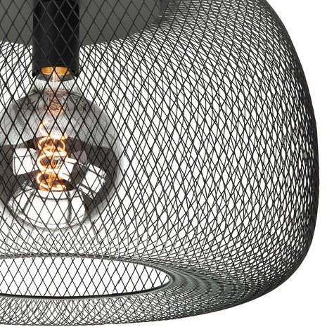 Highlight Plafondlamp Honey Ø 48 cm zwart Highlight Plafondlamp Honey Ø 48 cm zwart