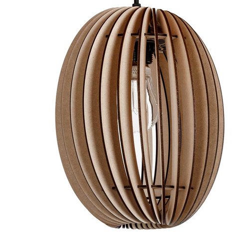 Blij Design  Hanglamp Swan Ø 21 cm naturel Blij Design  Hanglamp Swan Ø 21 cm naturel