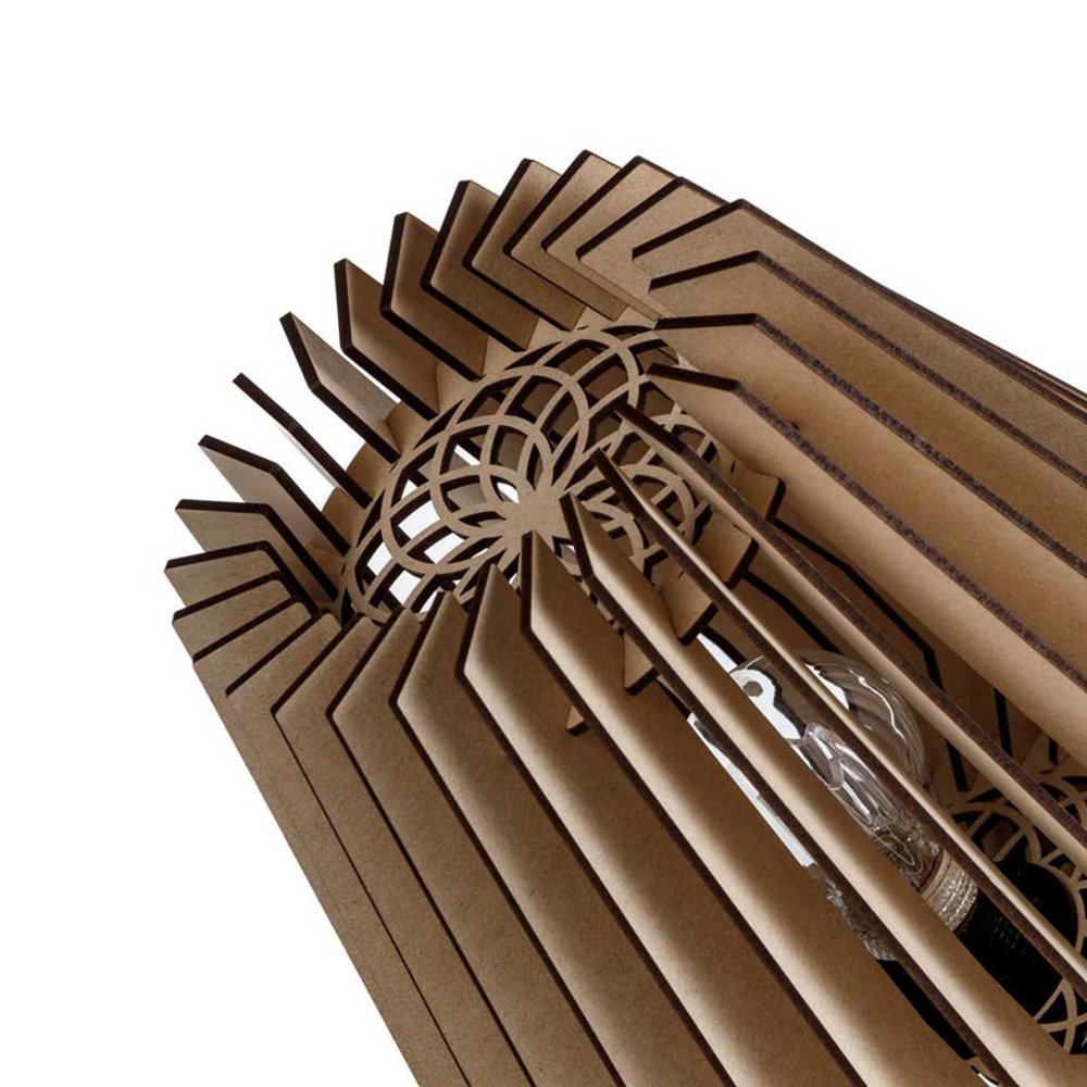 Blij Design  Tafellamp Corner Ø 24 cm naturel Blij Design  Tafellamp Corner Ø 24 cm naturel