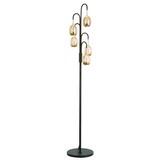 Highlight Vloerlamp Golden Egg 5 lichts H 166 cm amber-zwart Highlight Vloerlamp Golden Egg 5 lichts H 166 cm amber-zwart