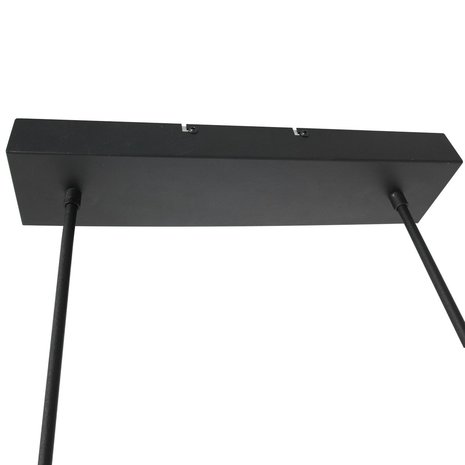 Steinhauer Hanglamp Vortex 5 lichts L 120 cm zwart Steinhauer Hanglamp Vortex 5 lichts L 120 cm zwart