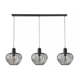 Freelight Hanglamp Arraffone 3 lichts L 140 cm Ø 30 cm zwart Freelight Hanglamp Arraffone 3 lichts L 140 cm Ø 30 cm zwart